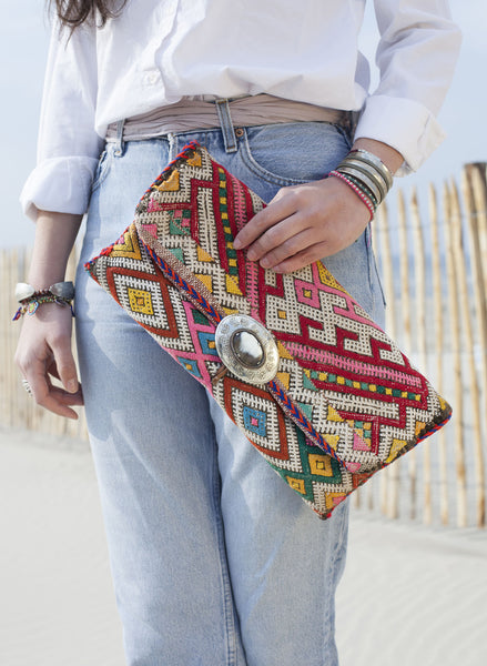 Pochette en Kilim