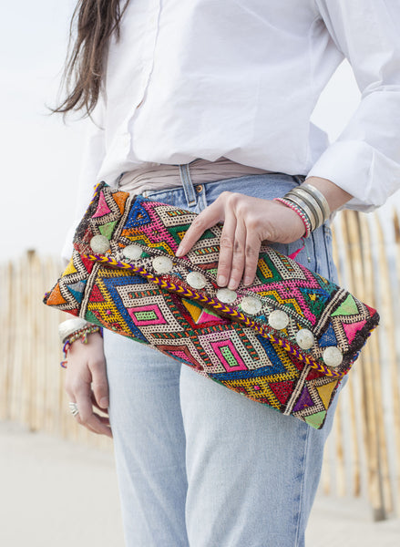 Pochette en Kilim